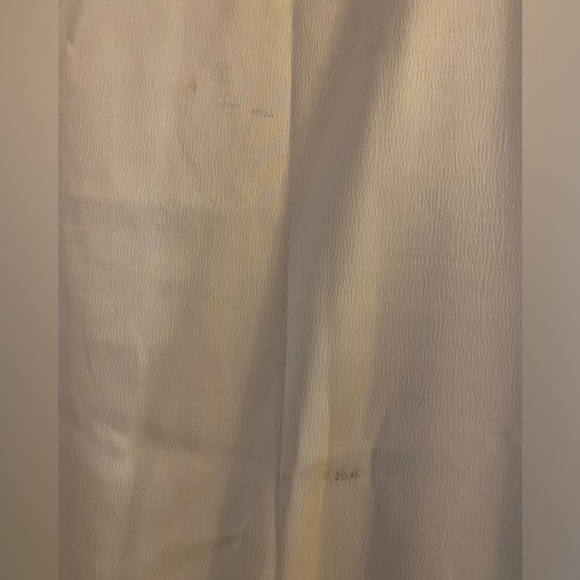 Nasty Gal - cream satin fringe midi skirt - Picture 2 of 2